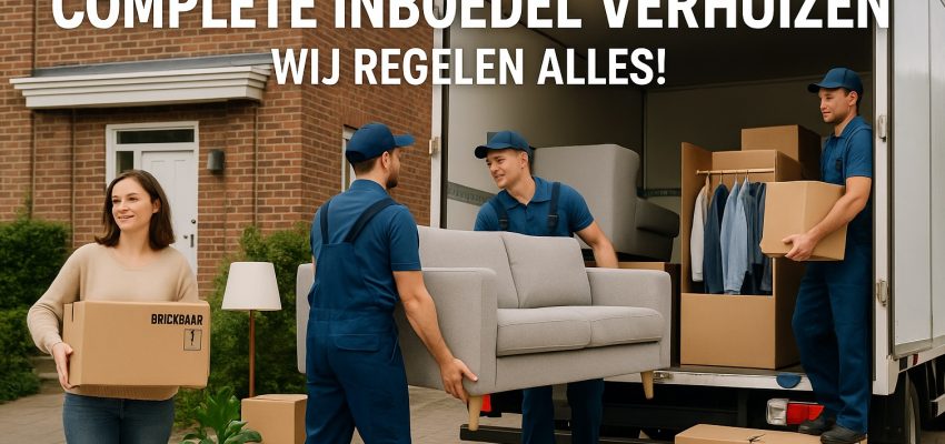 Complete inboedel verhuizen