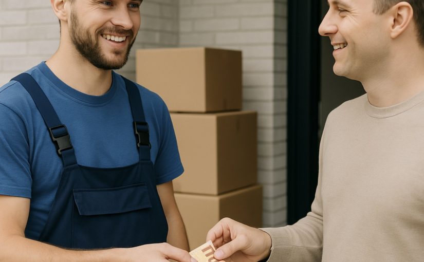 Fooi geven aan verhuizers in Nederland: wat is gebruikelijk?