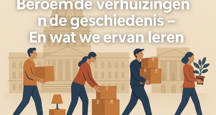 Geschiedenis top 10 verhuizingen